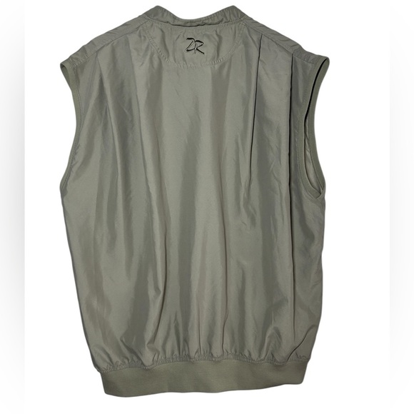 Zero Restriction Mens Outerwear Golf Vest Windbreaker Large Light Green Made USA - Picture 2 of 11